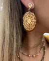 FILIGREE STATEMENT EARRINGS