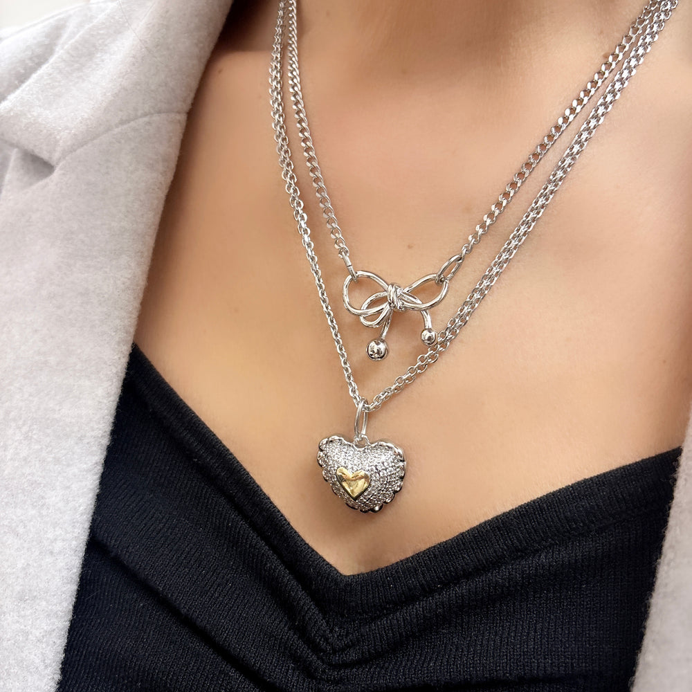 LOVE BOW -  NECKLACES
