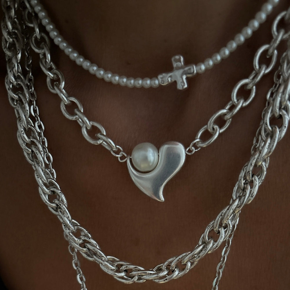 AGAPE LAYERED NECKLACES
