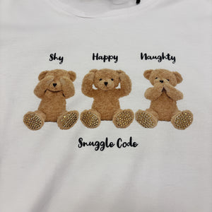 SNUGGLE CODE T SHIRT SNUGGLE CODE T SHIRT