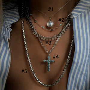 BRANDY LAYERED NECKLACES BRANDY LAYERED NECKLACES