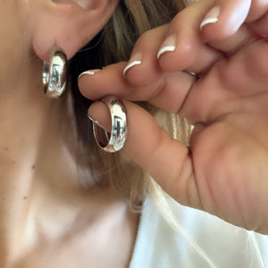 LYRA SILVER EARRINGS LYRA SILVER EARRINGS