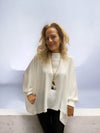 SERINA OVERSIZE BLOUSE WHITE- LT1620