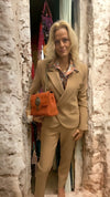 CASSIE CAMEL BLAZER- LT1870