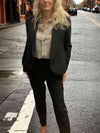 CASSIE BLACK BLAZER- LT1870