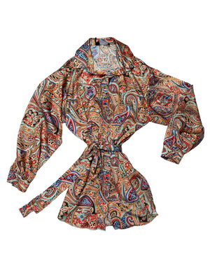 MARCELLE PRINTED BLOUSE- LT1510 MARCELLE PRINTED BLOUSE- LT1510