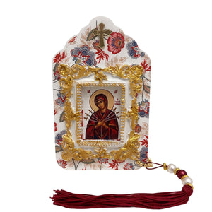 CADRE DÉCORATIF EN PORCELAINE PANAGIA ICON CADRE DÉCORATIF EN PORCELAINE PANAGIA ICON