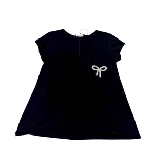 BLING BOW T SHIRT BLING BOW T SHIRT