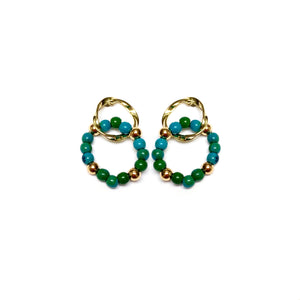 GEMSTONE GODDESS EARRINGS GEMSTONE GODDESS EARRINGS