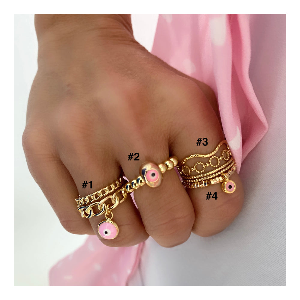 ROSE STACKABLE RINGS