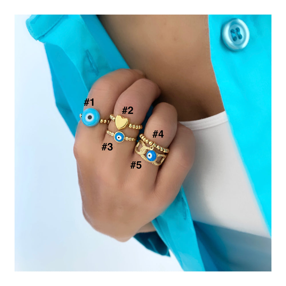 CELESTE STACKABLE RINGS