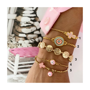 BRACELETS ŒIL ROSE BRACELETS ŒIL ROSE