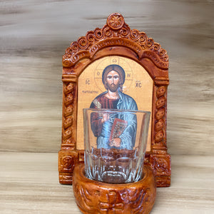 BOUGEOIR EN CÉRAMIQUE VERRE GRAND BOUGEOIR EN CÉRAMIQUE VERRE GRAND