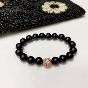 DARK ROSE BRACELETS STACK DARK ROSE BRACELETS STACK