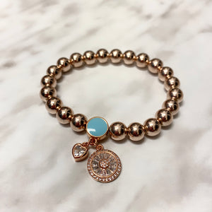 BLUE ROSE STACKABLE BRACELETS BLUE ROSE STACKABLE BRACELETS