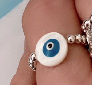 THALASSA STACKABLE SILVER PLATED RINGS AND BRACELETS THALASSA STACKABLE SILVER PLATED RINGS AND BRACELETS