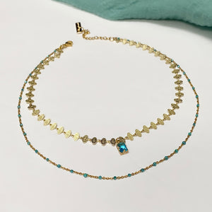 BOHO CHIC JASMINE - LAYERED NECKLACES BOHO CHIC JASMINE - LAYERED NECKLACES