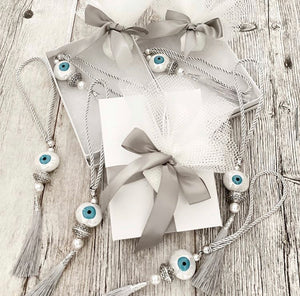 BAPTISM-WEDDING FAVOR EVIL EYE CHARM BAPTISM-WEDDING FAVOR EVIL EYE CHARM