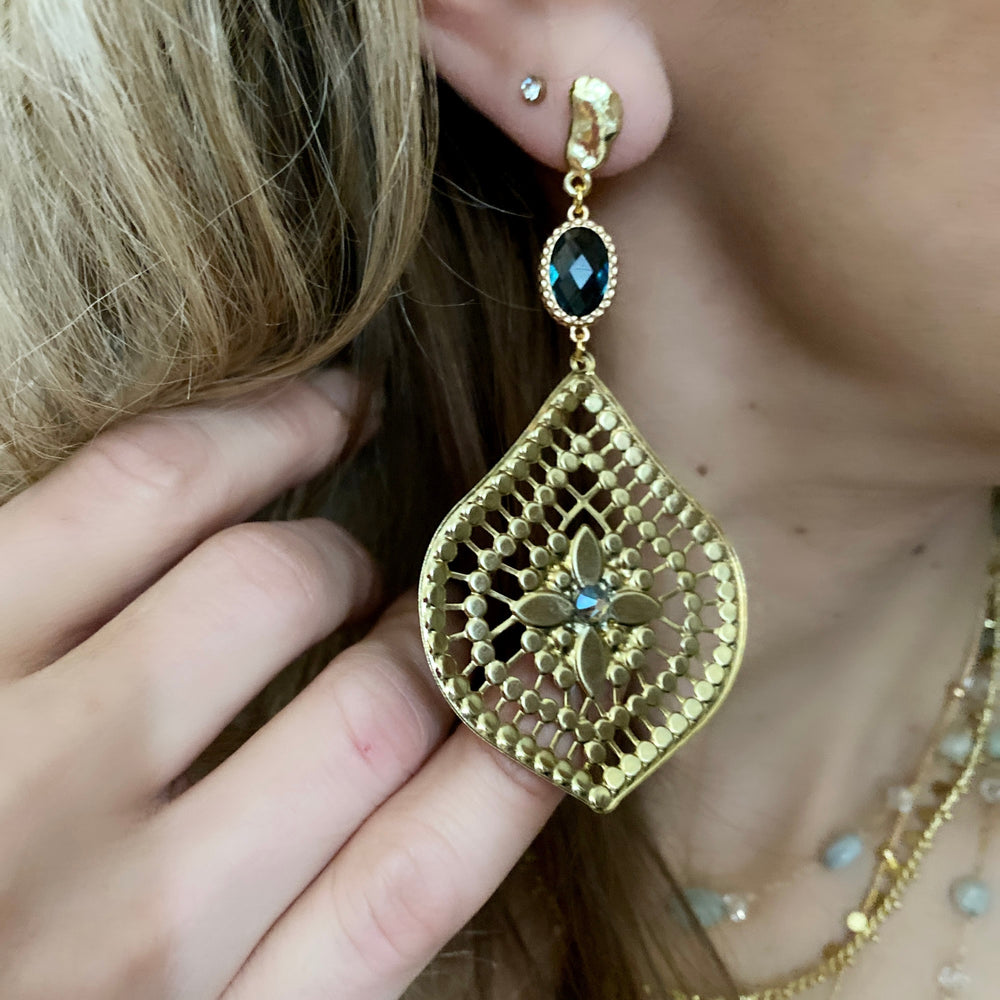 CRYSTAL GODDESS EARRINGS