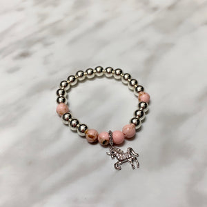 BLING UNICORN CHARM BRACELET GIRL BLING UNICORN CHARM BRACELET GIRL