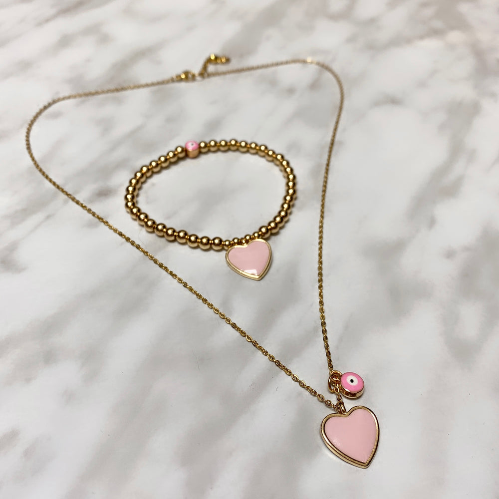 DUO BRACELET & COLLIER LOVE ME FOREVER