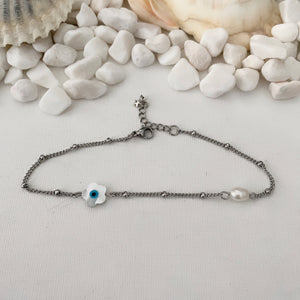 YEUX ET PERLES CHEVILLE YEUX ET PERLES CHEVILLE