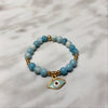 BRACELET PIERRES & YEUX FILLE