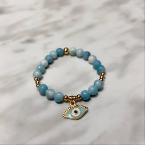GEMSTONES & EYES BRACELET GIRL GEMSTONES & EYES BRACELET GIRL