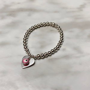 EYE LOVE CHARM BRACELET GIRL EYE LOVE CHARM BRACELET GIRL