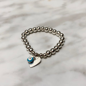 EYE LOVE CHARM BRACELET GIRL EYE LOVE CHARM BRACELET GIRL