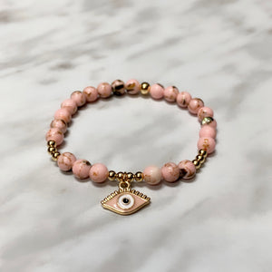 GEMSTONES & EYES BRACELET GIRL GEMSTONES & EYES BRACELET GIRL
