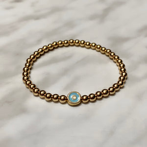 GOLDEN PASTEL EYE BRACELET GIRL GOLDEN PASTEL EYE BRACELET GIRL