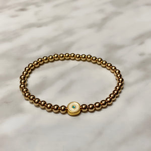 GOLDEN PASTEL EYE BRACELET GIRL GOLDEN PASTEL EYE BRACELET GIRL