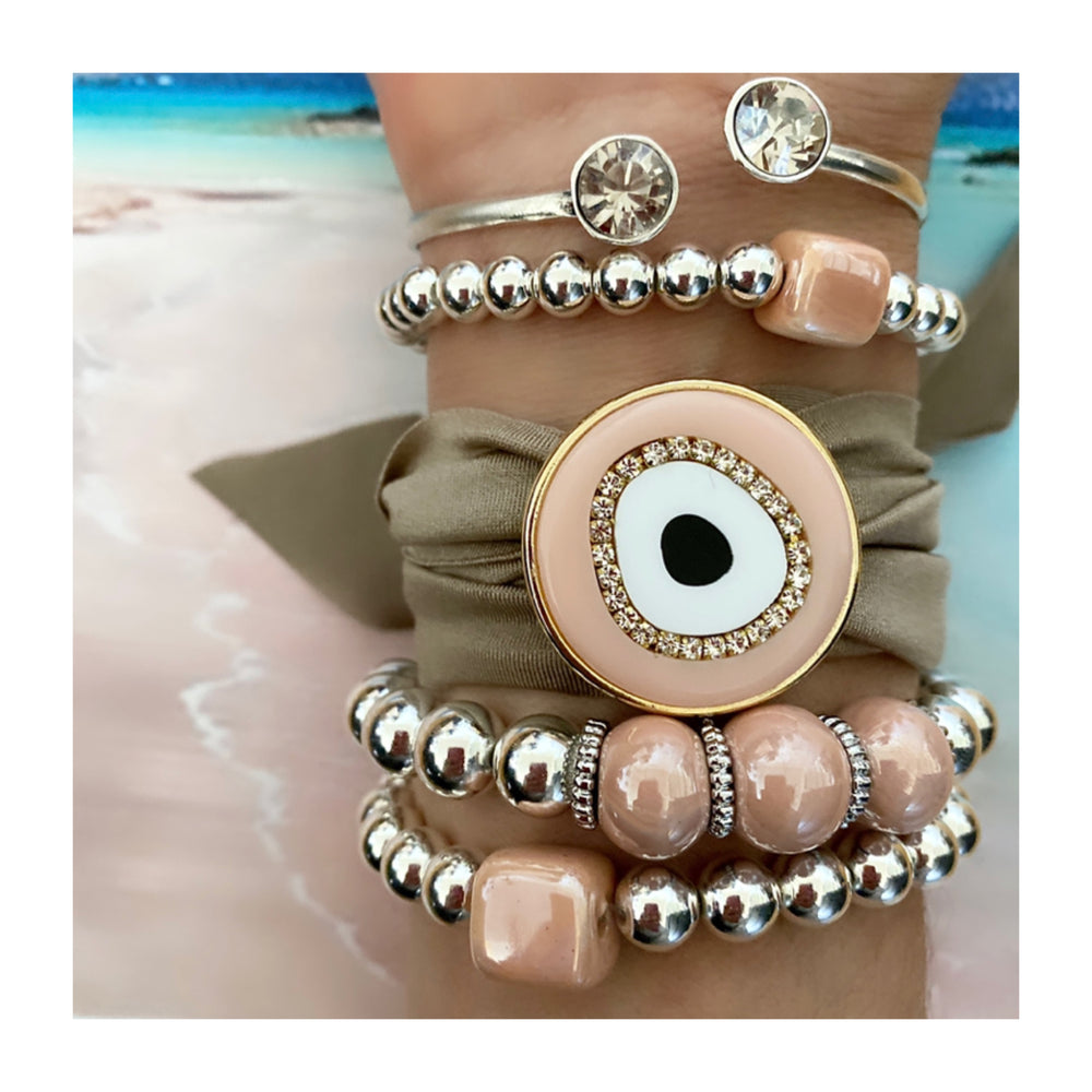PINK SANDS STACKABLE BRACELETS