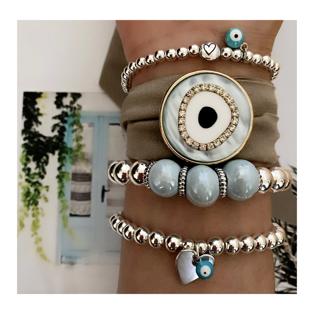 GREYSTONE STACKABLE BRACELETS