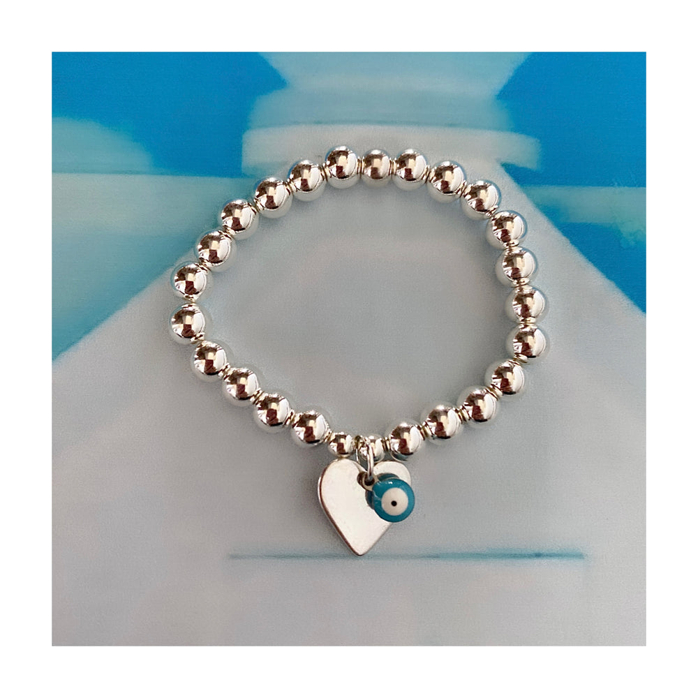 BRACELET CHARME ŒIL D'AMOUR FILLE