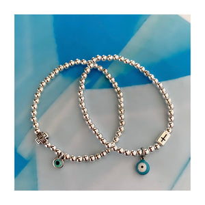 CROSS AND EYE LOVE BRACELET GIRL CROSS AND EYE LOVE BRACELET GIRL