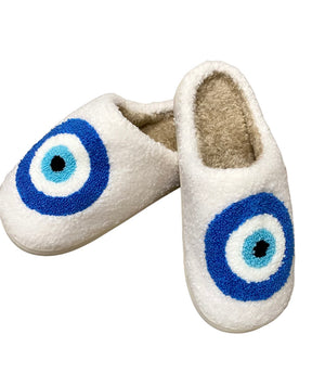 EVIL EYE COZY SLIPPERS EVIL EYE COZY SLIPPERS