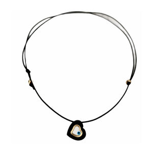 BLACK HEARTS NECKLACES BLACK HEARTS NECKLACES