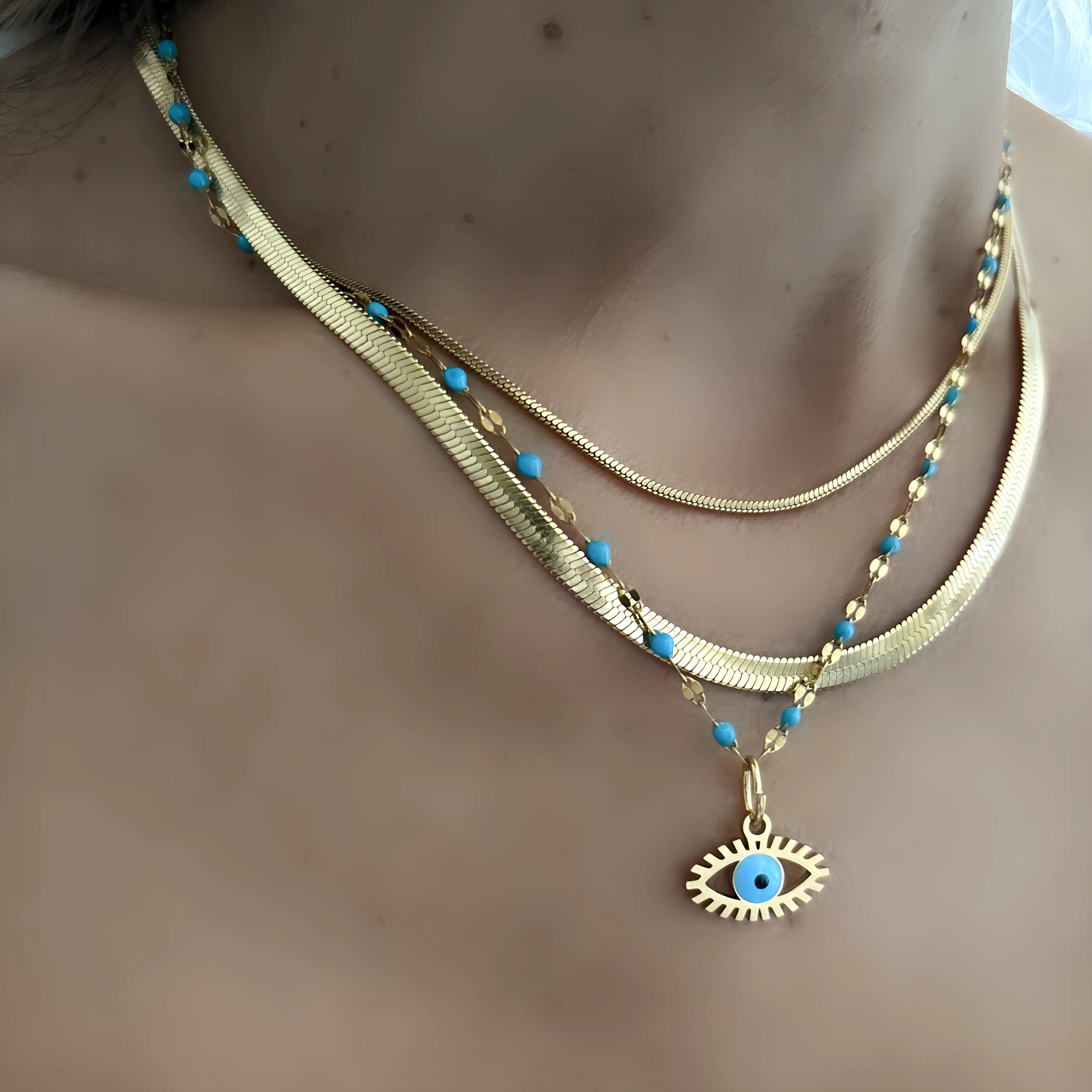 MIKONI NECKLACES GOLD