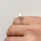 CLOVER PEARL BANGLE AND RING