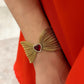 BOW HEART BRACELET