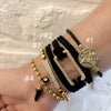 BRACELETS NOIRS