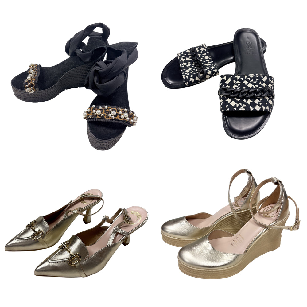 ASSORTIMENT DE SANDALES ET DE CHAUSSURES TAILLE 41 (10,5-11)