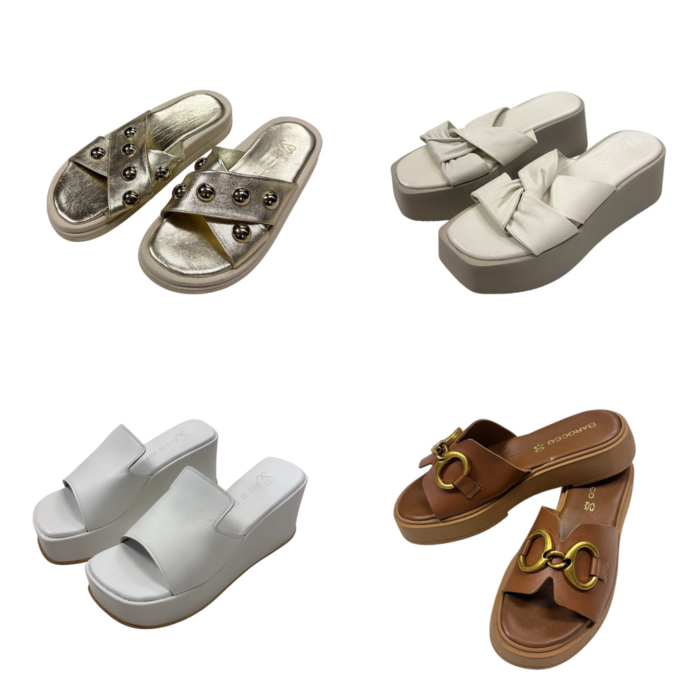 ASSORTIMENT DE SANDALES ET DE CHAUSSURES DE TAILLE 40 (9,5-10)