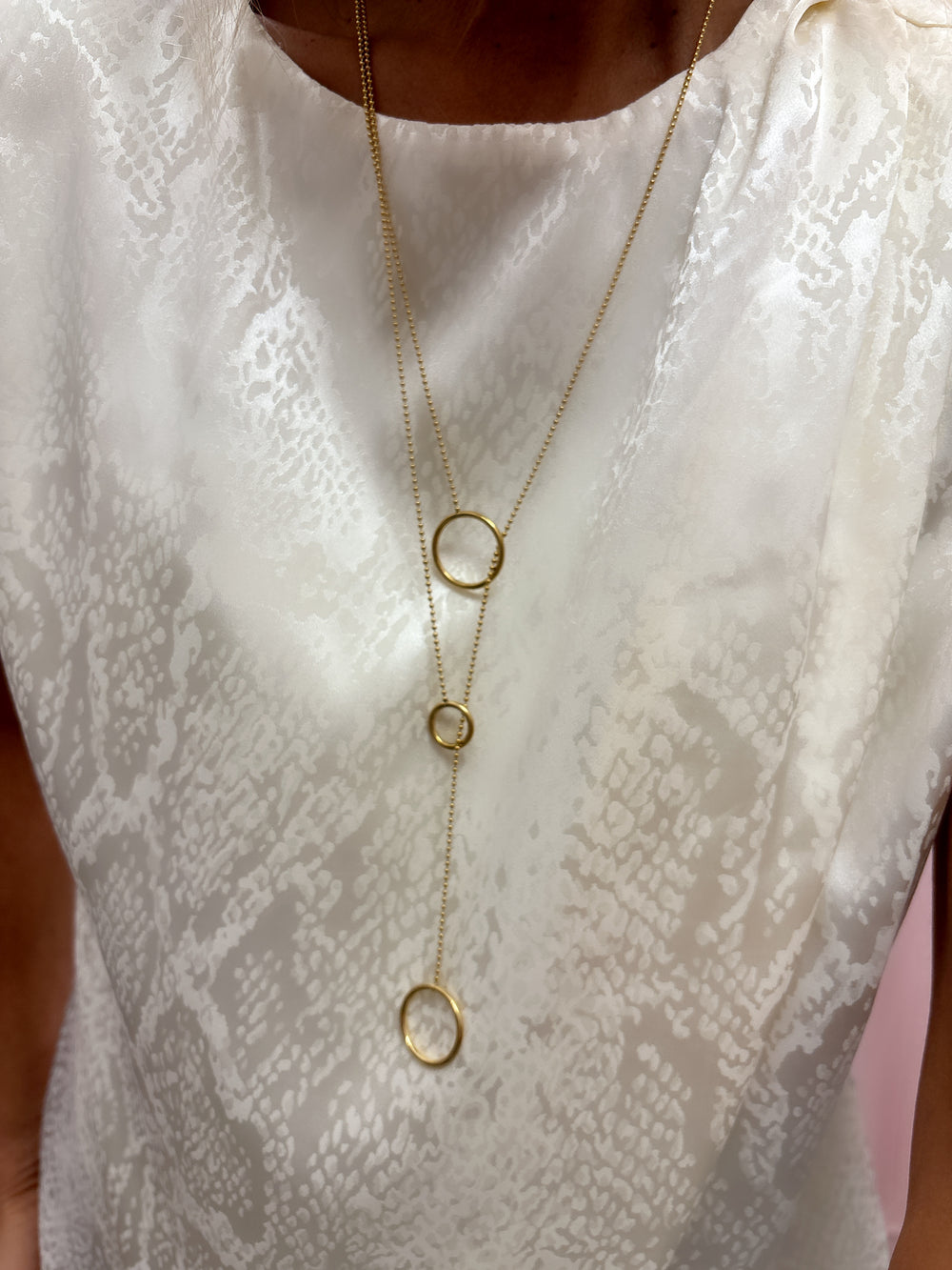 CIRCLES NECKLACE GOLD