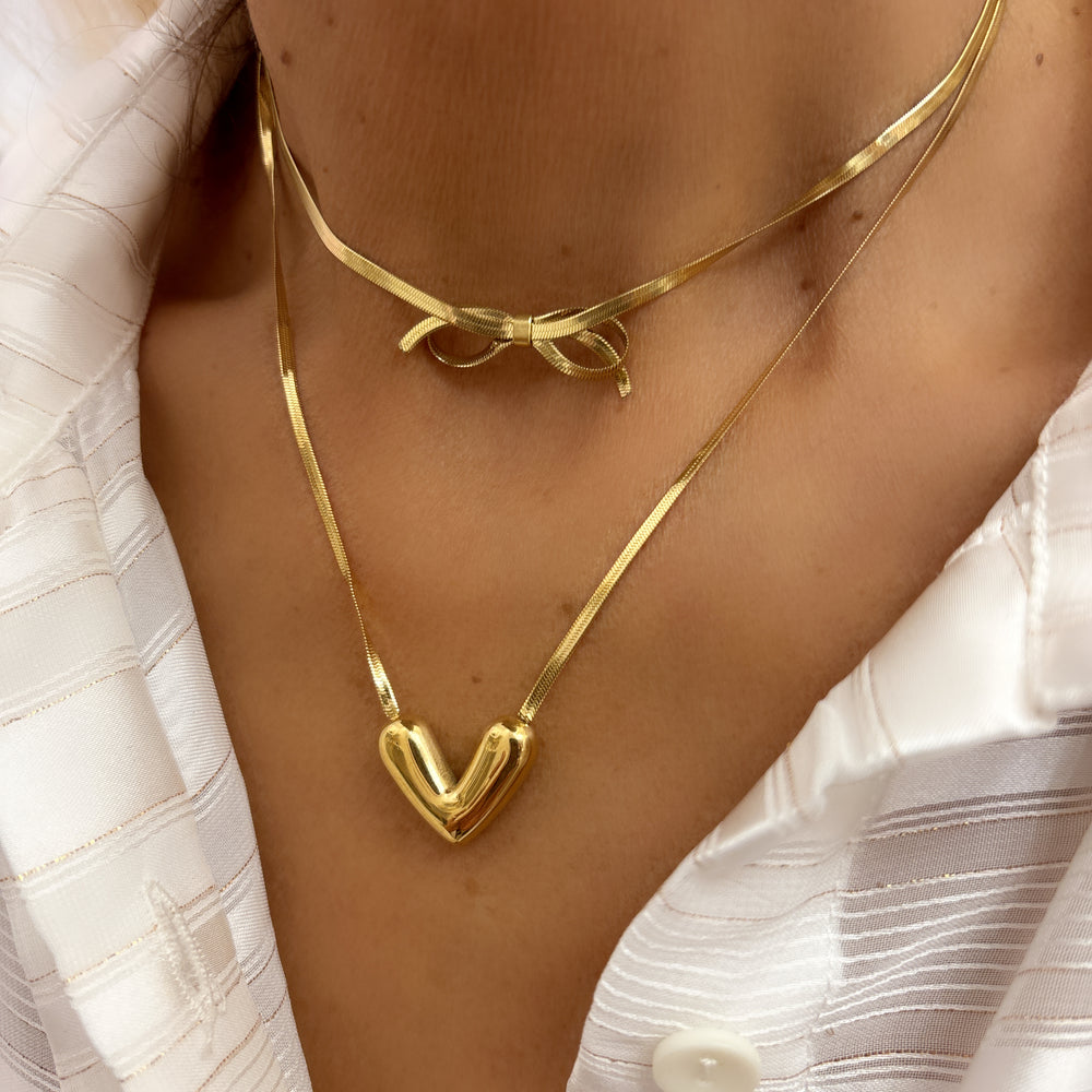 COLLIERS NŒUD PAPILLON