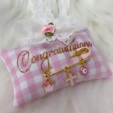LITTLE DARLING - BABY PIN DECOR