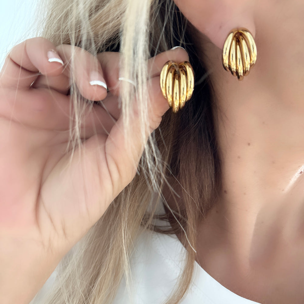 CYBELE GOLD EARRINGS