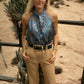CARMELLA PRINTED TOP - LT0450